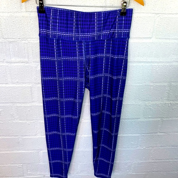 Terez Women's High Rise Checkered Athletic Leggings size XL - Picture 1 of 5